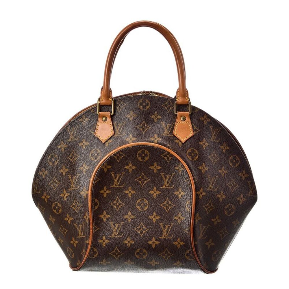 Louis Vuitton Brown Monogram Canvas Ellipse Mm (Authentic Pre-Loved)